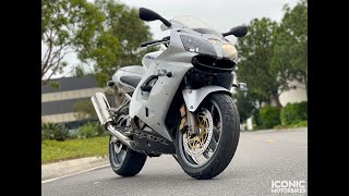 No Reserve – 2003 Kawasaki Ninja ZX-9R Project – Iconic Motorbike