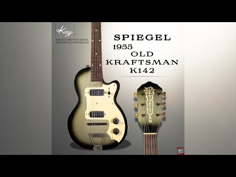 SLT Vintage 1955 Kay Old Kraftsman K142 Vintage Guitar Demo - YouTube