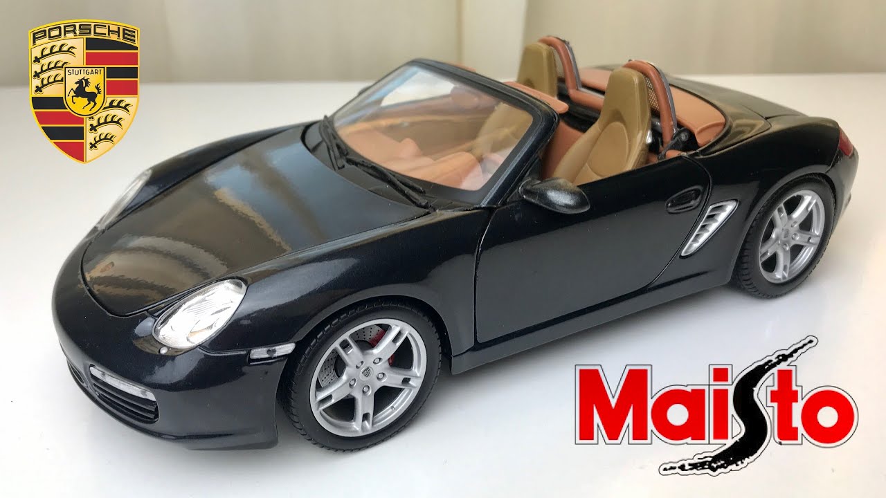 1:18 Porsche Boxster S (Type 987) - Maisto - YouTube