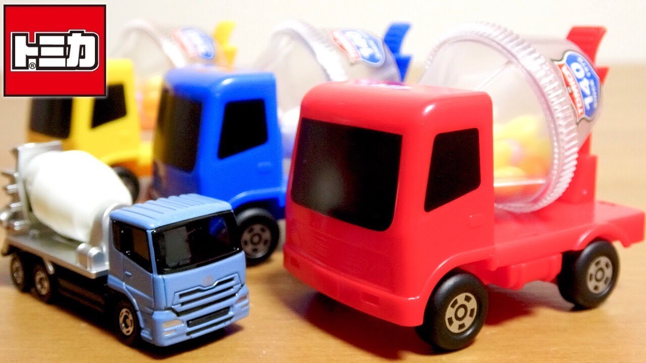 Working Cars Tomica Delivering sweets! Working Trucks Mixer Trucks