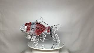 ワイヤークラフト】朱文金【立体 魚】 - さかなで本舗 minne gallery