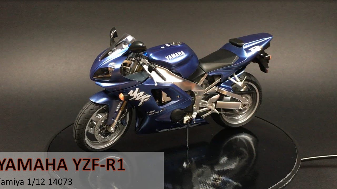 Yamaha VZF-R1 Tamiya 1/12 14073 - YouTube