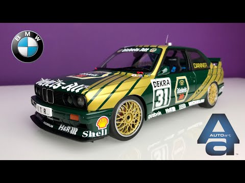 1:18 BMW M3 E30 DTM - Autoart Millennium (unboxing) - YouTube