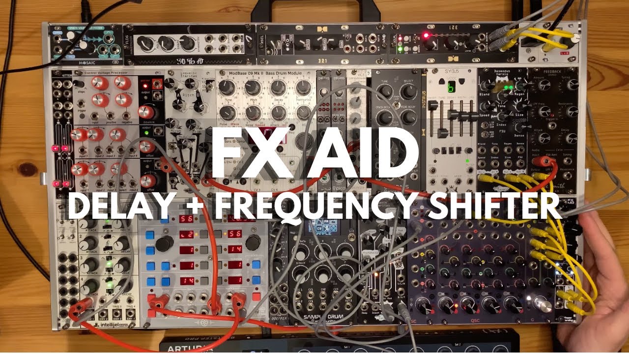 Happy Nerding FX AID - Delay + Frequency Shifter - YouTube