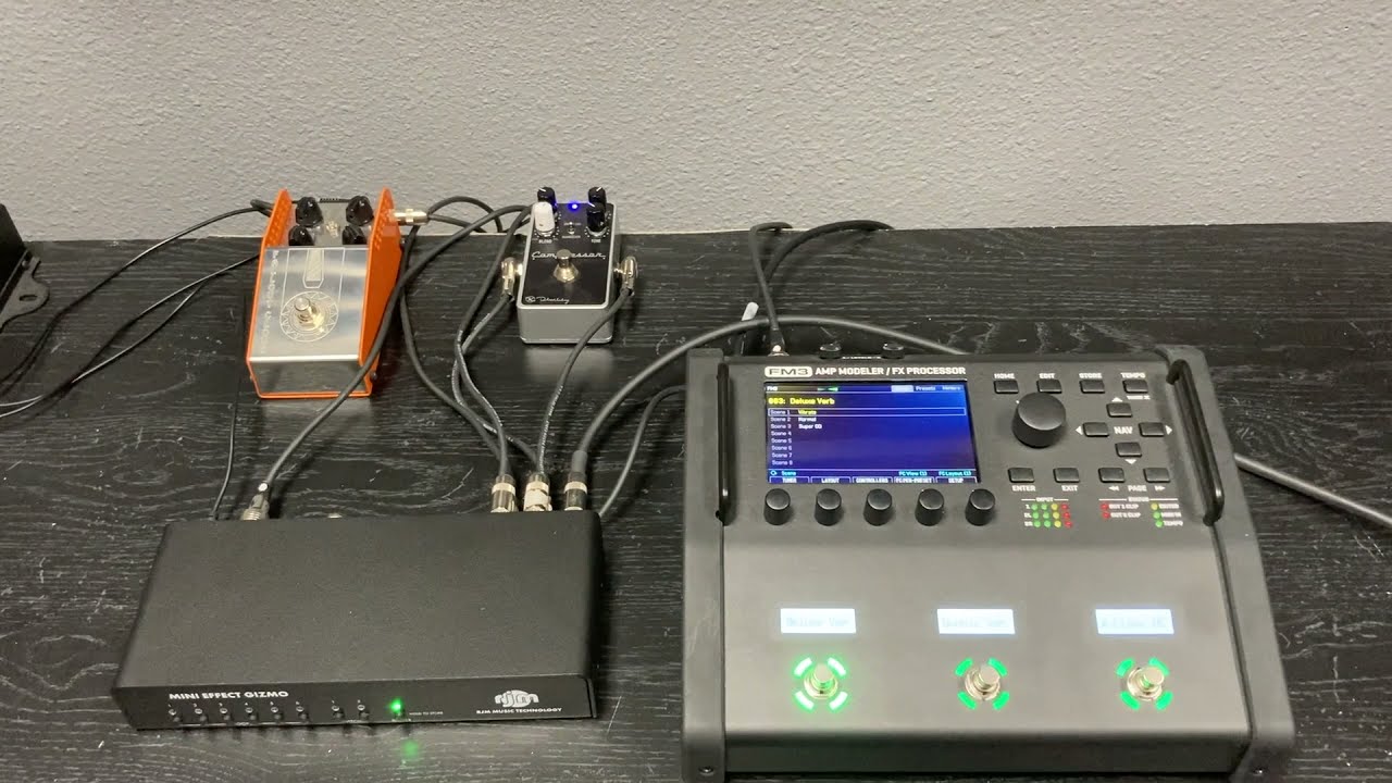 Mini Effect Gizmo X Audio Loop Switcher | RJM Music Technology, Inc.