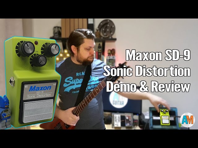 Maxon SD-9 Sonic Distortion Demo and Review - YouTube