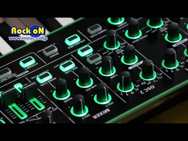 AIRA Rock oN Lab. - Roland SYSTEM-1 Review!! - YouTube