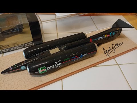 1/43rd scale Thrust SSC by Rigby's LSR Models: model car review