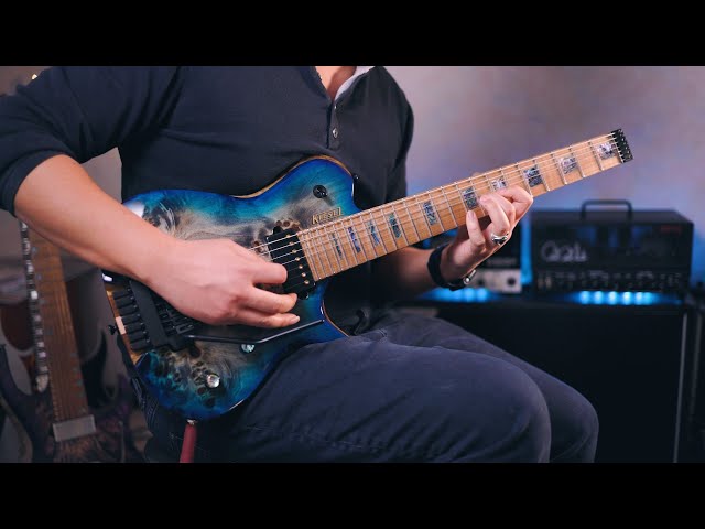 Kiesel Leia 7x - Quick improvisation solo sound - YouTube