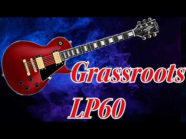 Grassroots Les Paul 60 Custom red - YouTube