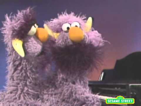 Sesame Street: Two-Headed Monsters Playing Chopsticks - YouTube