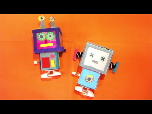 歩く！ゼンマイロボ』の作り方(※旧ver.) - YouTube