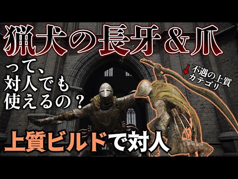 エルデンリング】みんなの初代相棒、猟犬の長牙をガチで使う【対人