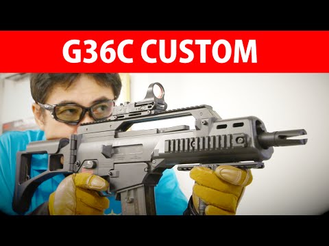 東京マルイ G36C カスタム 次世代電動ガン レビュー#88 - YouTube