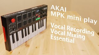 DTM] Introducing the AKAI MPK mini play, a must-have for recording