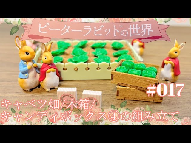 Peter Rabbit's World English Garden & House No. 17 *Wooden Box