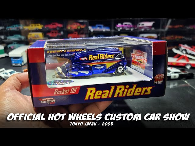 HOT WHEELS ROCKET OIL REAL RIDERS OFFICIAL CUSTOM CAR SHOW JAPAN