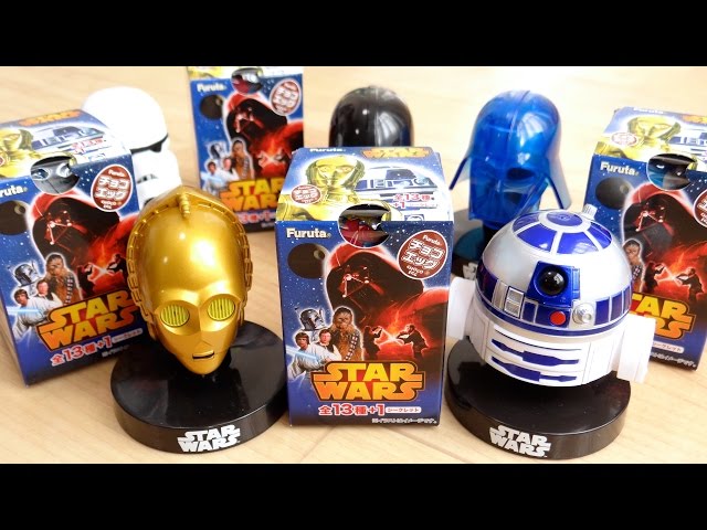 A total of 14 types of mini figures! Star Wars Chocolate Eggs 4