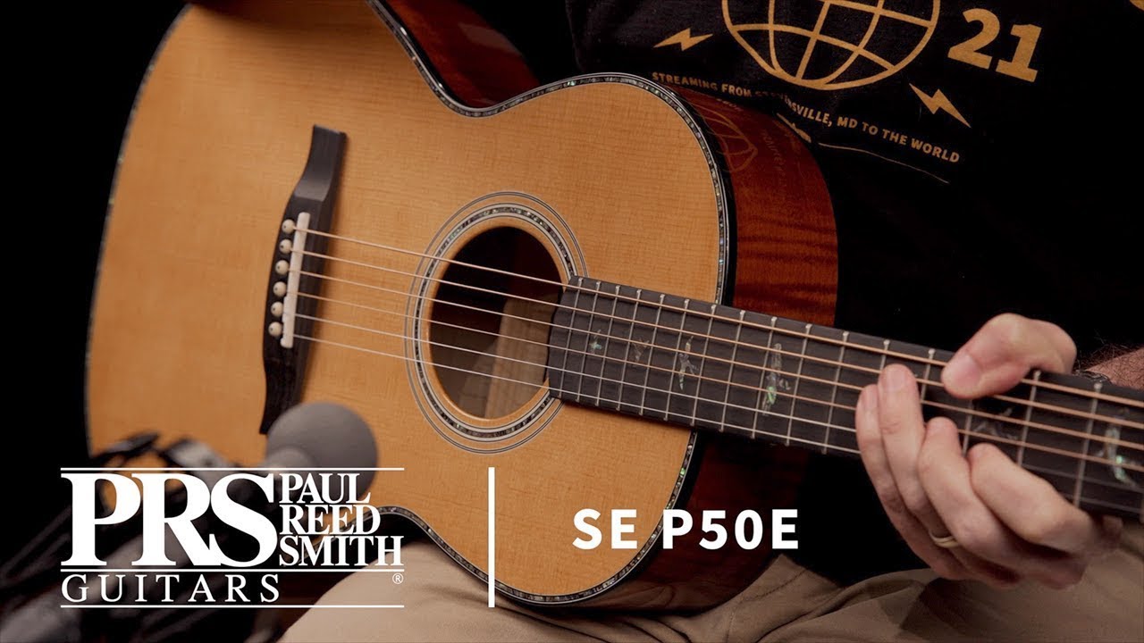 日本語字幕付き】The SE P50E | Demo | PRS Guitars Japan - YouTube