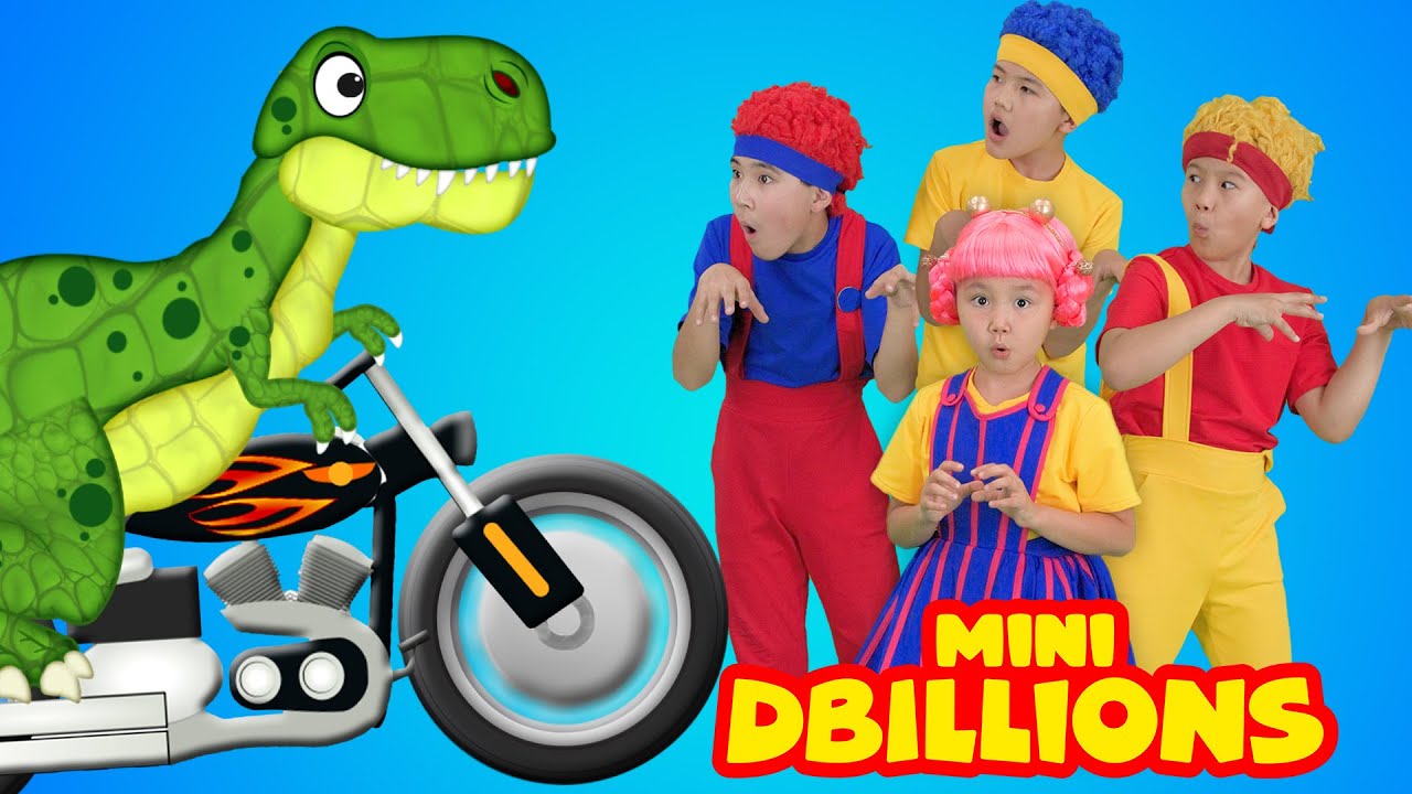 Dino Stomp, Jump & Dance with Mini DB | D Billions Kids Songs