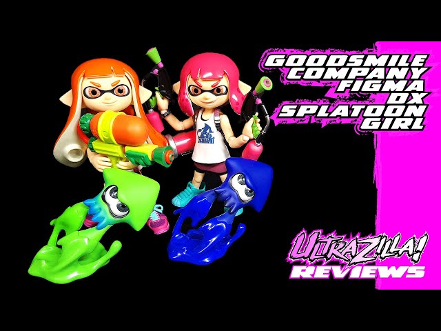 GOODSMILE COMPANY FIGMA DX SPLATOON GIRL | Review 2599 - YouTube