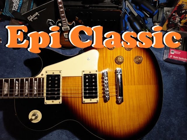 2003 Epiphone (Gibson) Les Paul Classic Plus - Made in Korea - YouTube