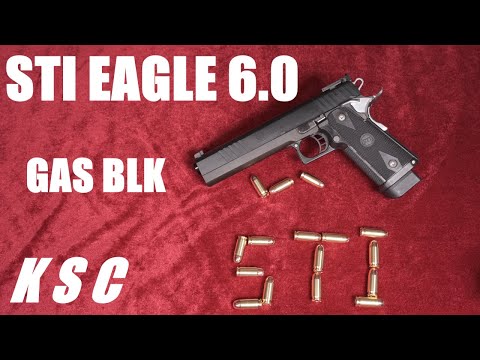 STI EAGLE 6.0 ガスブローバック / KSC - YouTube