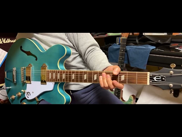 Epiphone Casino Worn WBD (Worn Blue Denim) エピフォン カジノ