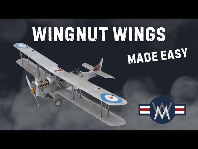 Wingnut Wings are not scary! Rigging Tips and creating wood - YouTube