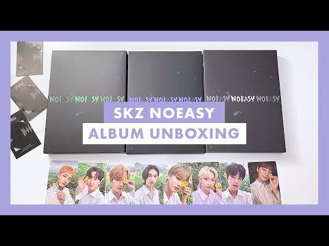 Unboxing 스트레이 키즈 Stray Kids NoEasy Album ♢ All Versions (A