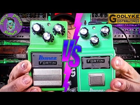 Fortin modded TS808 Tube Screamer - YouTube