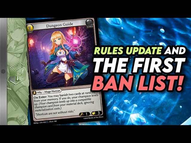 MAJOR Grand Archive Rules Update + The First Banned & Restricted