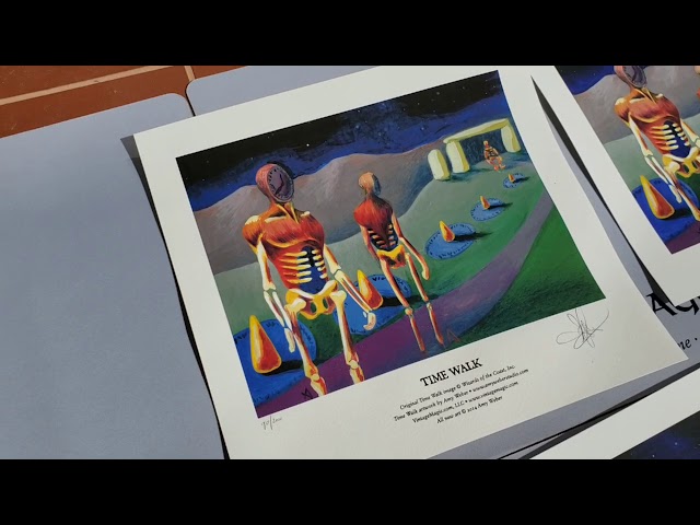 Beautiful Time Walk Prints by Amy Weber = WHY Power 9/Dual Land