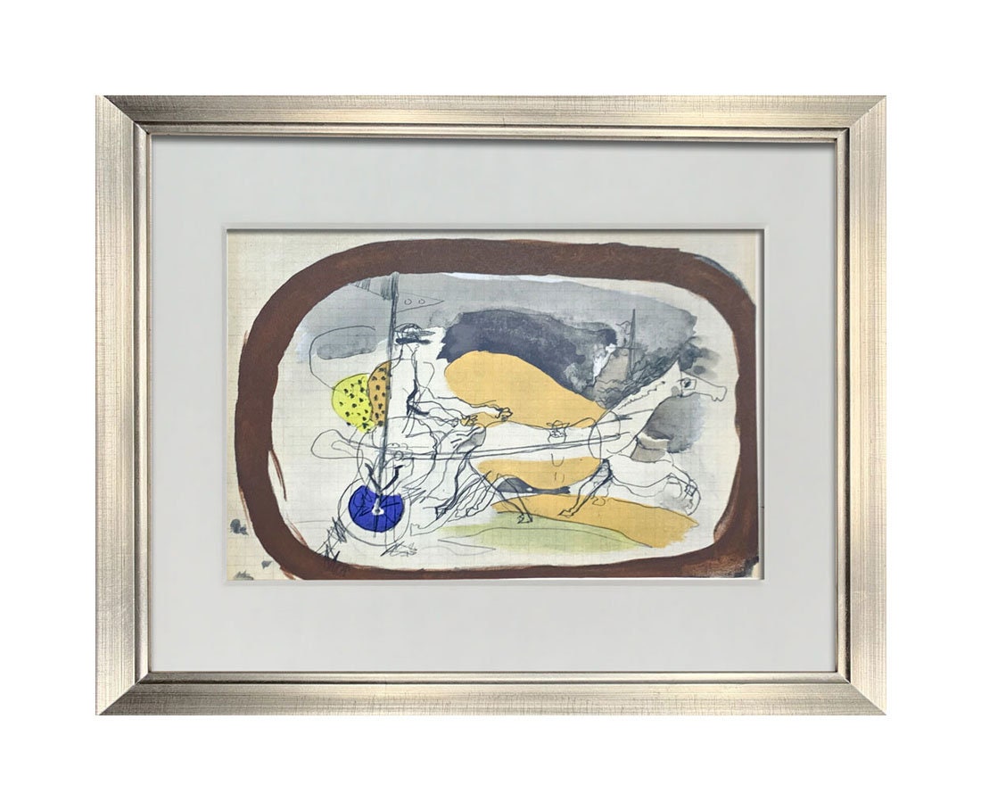 ジョルジュ・ブラック 限定版リトグラフ（アーカイブフレーム付き