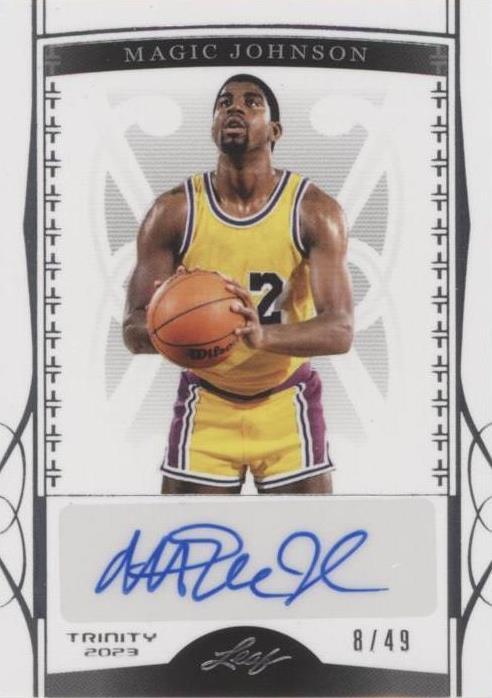 2022-23 Leaf Trinity - Magic Johnson/Jerry West #DA-17 for sale | eBay