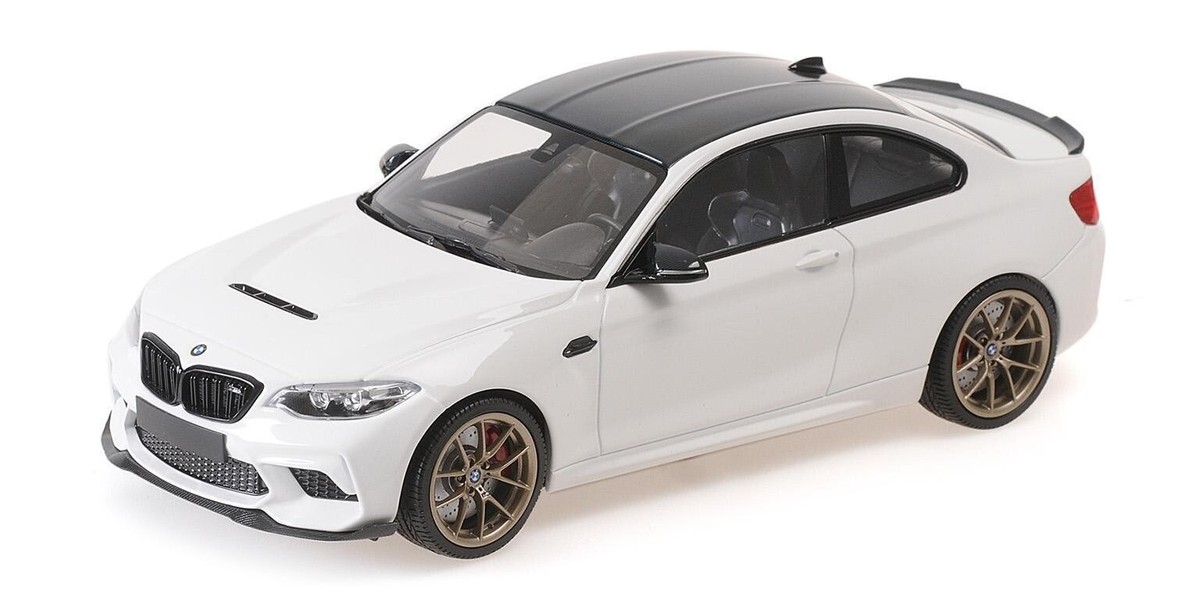 1/18 BMW M2 CS Coupe G42 (White) 2020 Diecast Model Car by