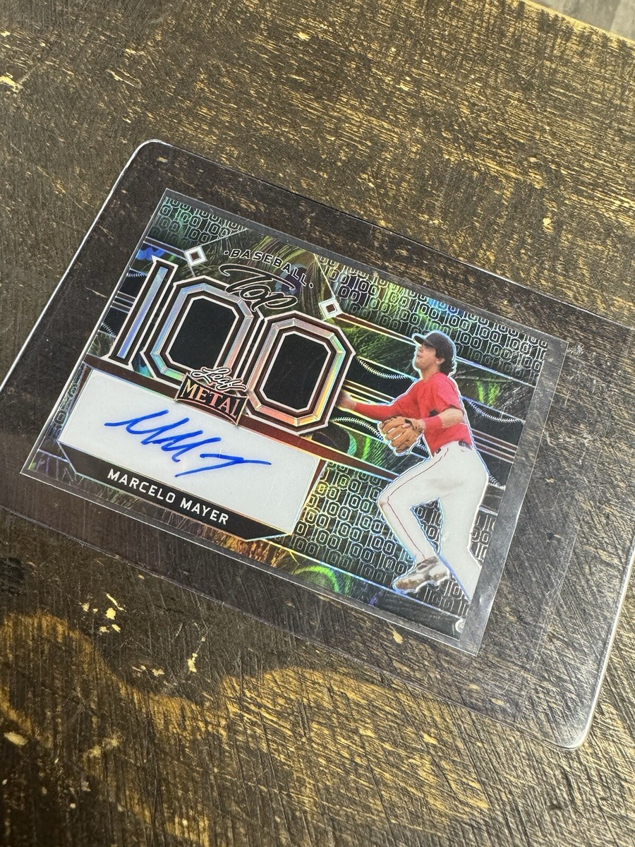 Marcelo Mayer Autograph 1/1 Leaf Metal Top 100 | eBay