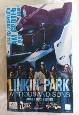 Linkin Park A Thousand Suns Gundam GP01Fb Gunpla Model Kit 30th