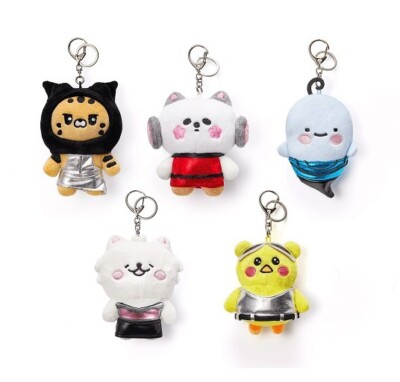 LE SSERAFIM [EASY CRAZY HOT] 2025 tour Official Plush Keyring MD