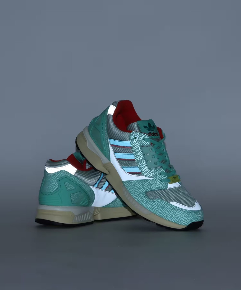 atmos x adidas Originals ZX8000 G-SNK 11 Hydra Blue Bahmin Sneaker