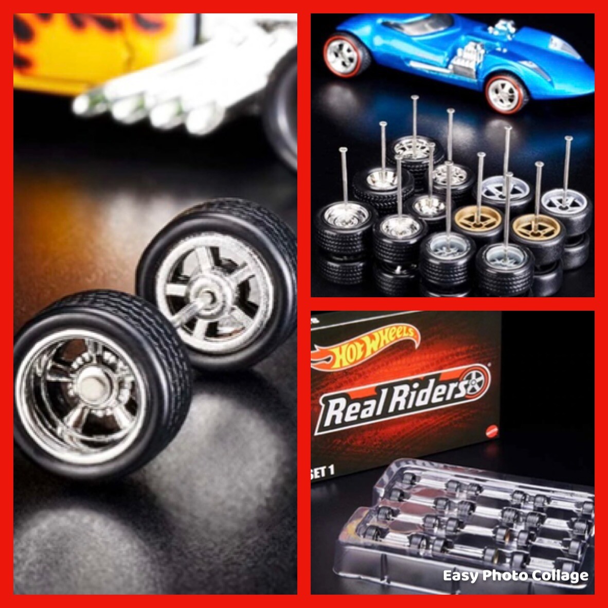 🆕RLC Exclusive Real Riders Hot Wheels Set 1 - American-⭐️Free