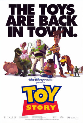 Toy Story (1995) Movie Poster Version A, Original, DS, Unused, NM