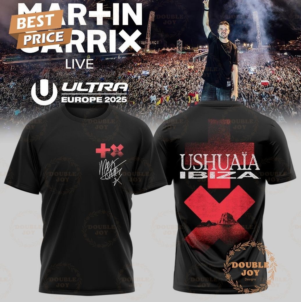 Martin Garrix World Show Ushuaia Ibiza AOP T-Shirt | eBay