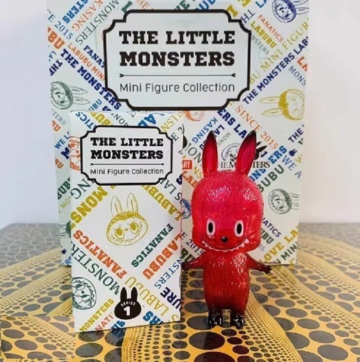 HOW2WORK THE LITTLE MONSTERS MINI LABUBU Opened Confirm H9CM Red