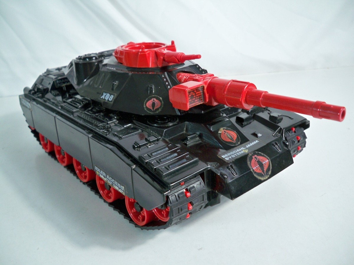 K23i06572 CAT CRIMSON ATTACK TANK SEARS 100% COMPLETE 1985 GI JOE