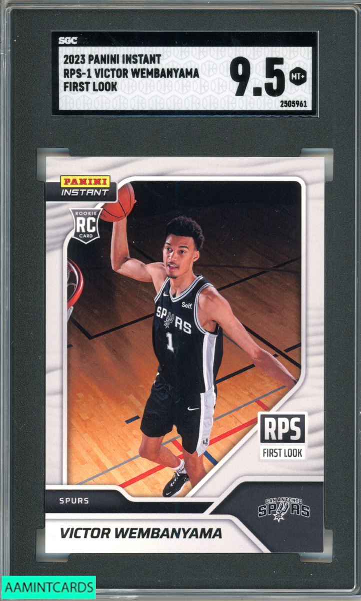 2023-24 PANINI INSTANT RPS FIRST LOOK VICTOR WEMBANYAMA #RPS-1