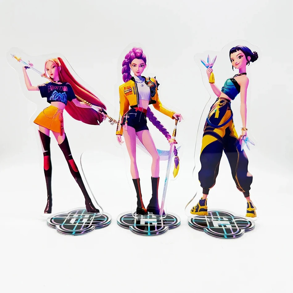 Rumi Mira Zoey Acrylic Ornament Toys Kpop Demon Hunter Standing