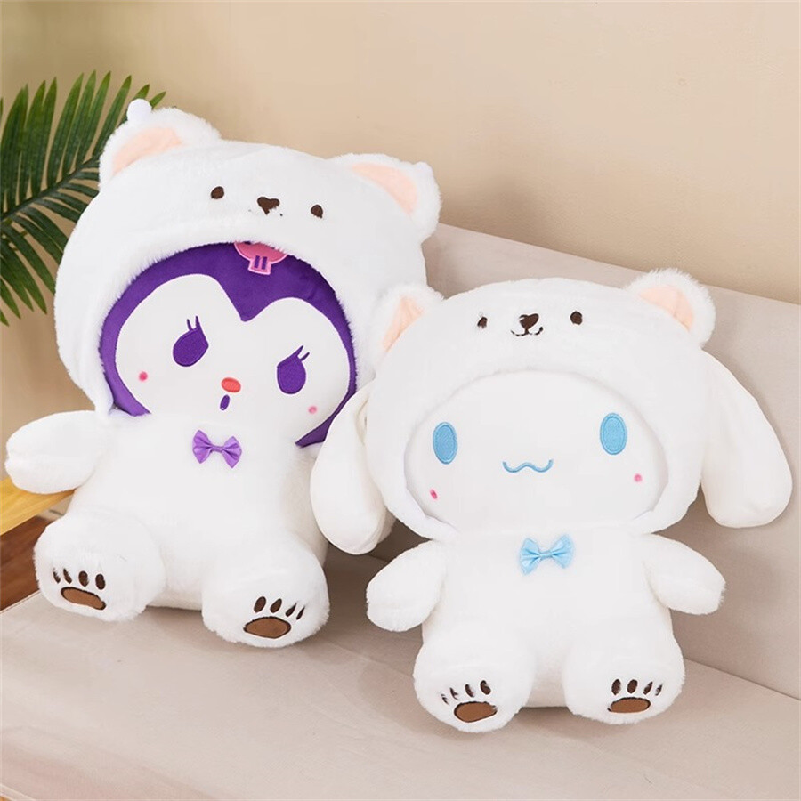 Polar Bear Kuromi Cinnamoroll Plush Doll Pillow Cute Plushie