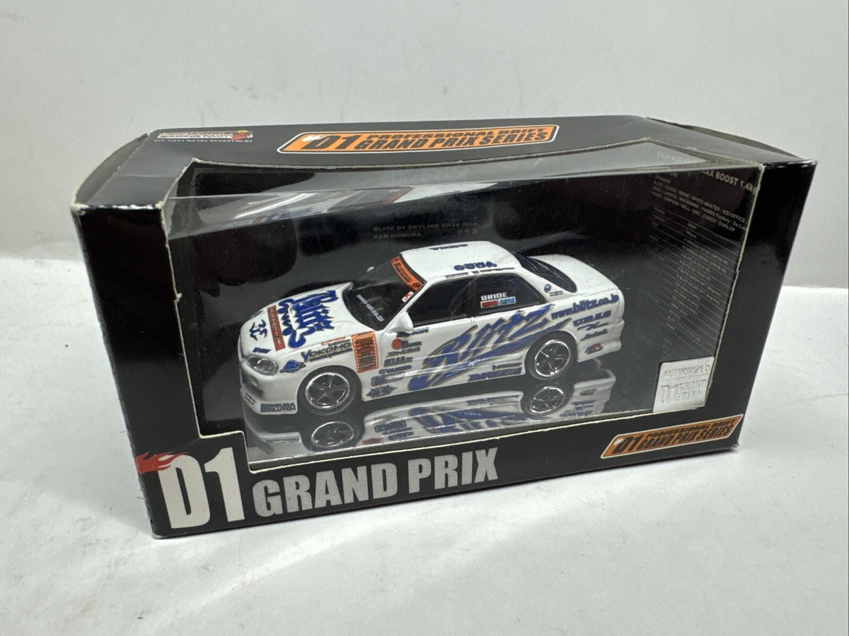 1/64 Hot Works Racing Factory D1 GP - Blitz ER34 Skyline - Nomura