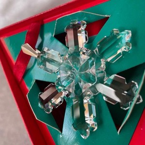 1992 Swarovski Christmas Ornament | eBay